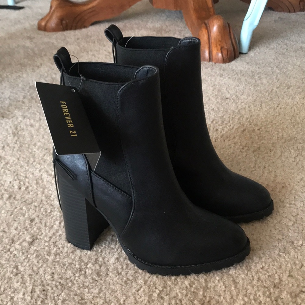 BRAND NEW black booties